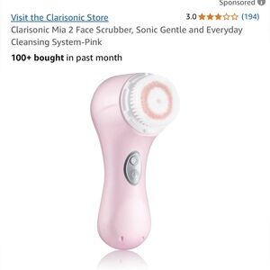 Clarisonic Mia 2 Pink Face Scrubber